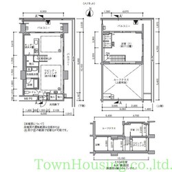 東雲キャナルコートＣＯＤＡＮ１７号棟の物件間取画像